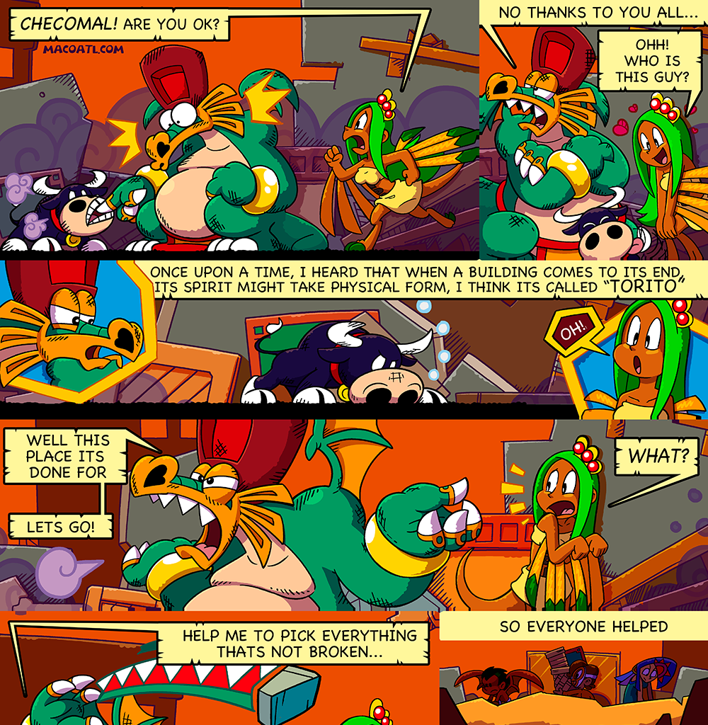 Macoatl - Episode 156, Page 1: The Pitayo 61